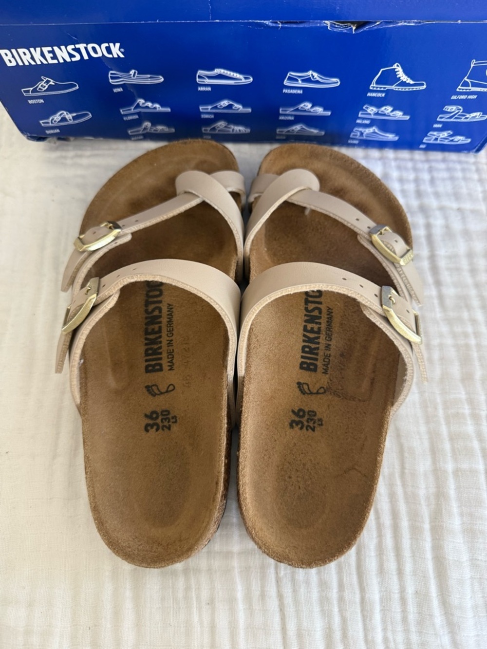 NIB Birkenstock Mayari Birko-Flor Sandals Size 36 Regular/Wide - Picture 3 of 6